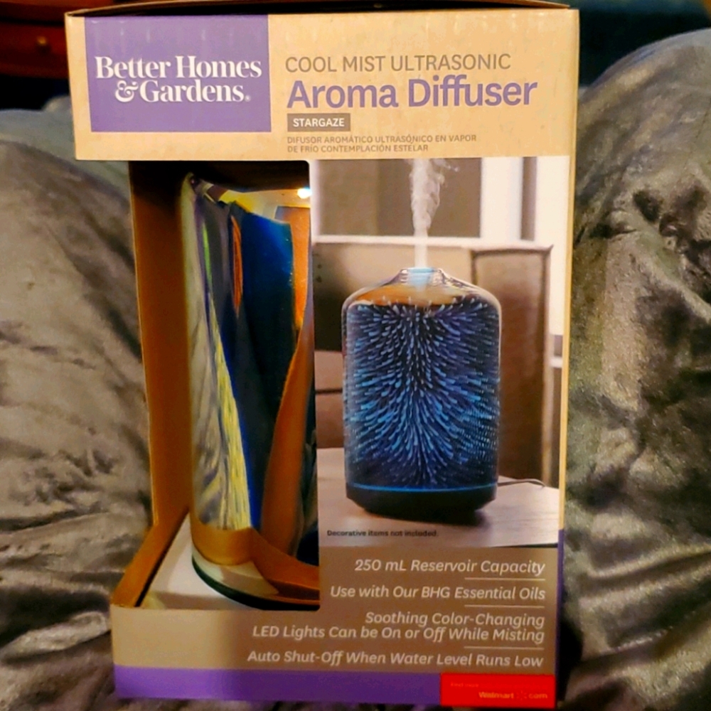 Multi Color Cool Mist Ultrasonic Aroma Diffuser